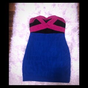 CITY STUDIO beautiful strapless dress/juniors size 11